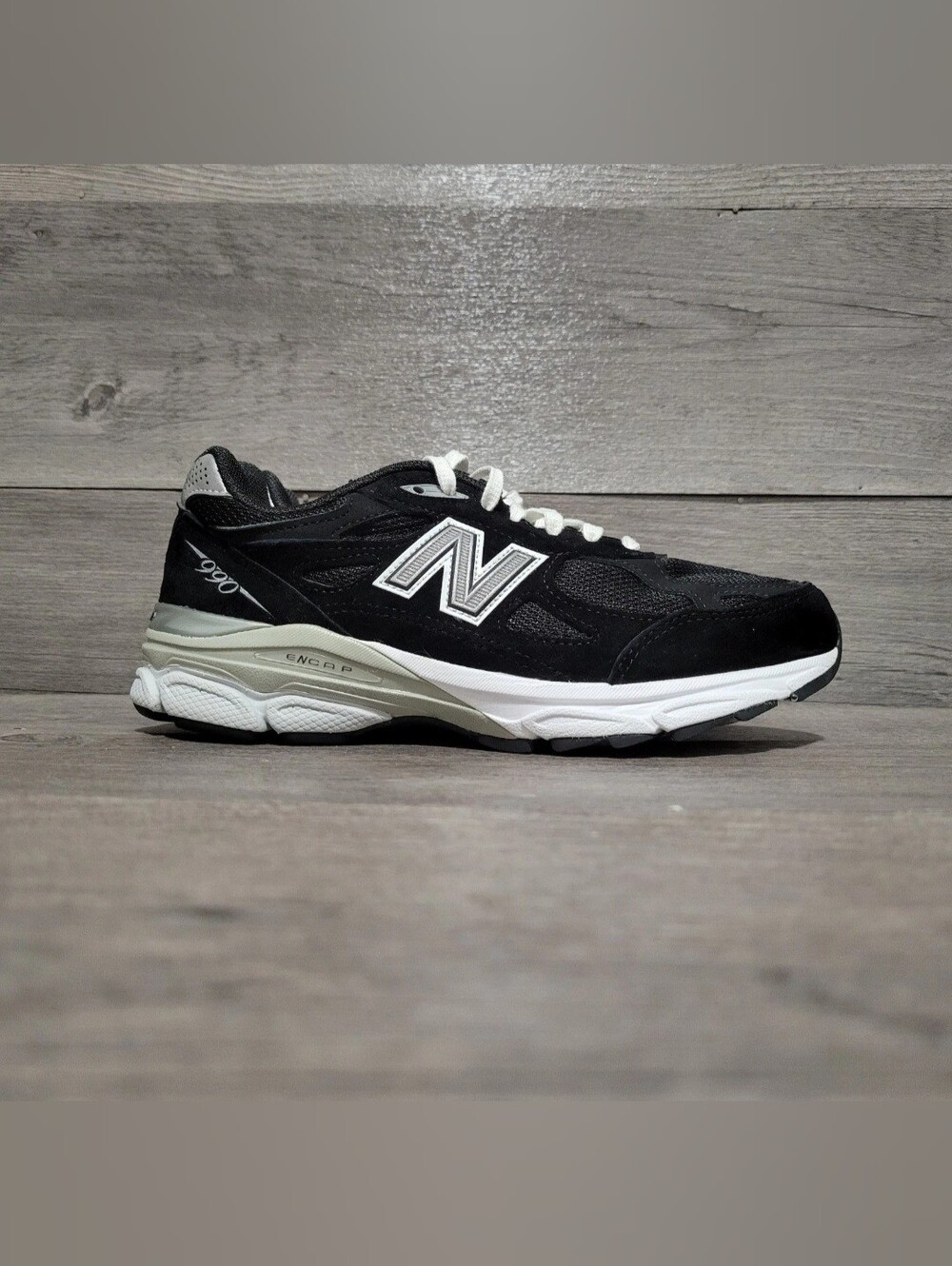 New Balance 990v3 Made in USA Womens Size 6 Black W990bk3 Heritage